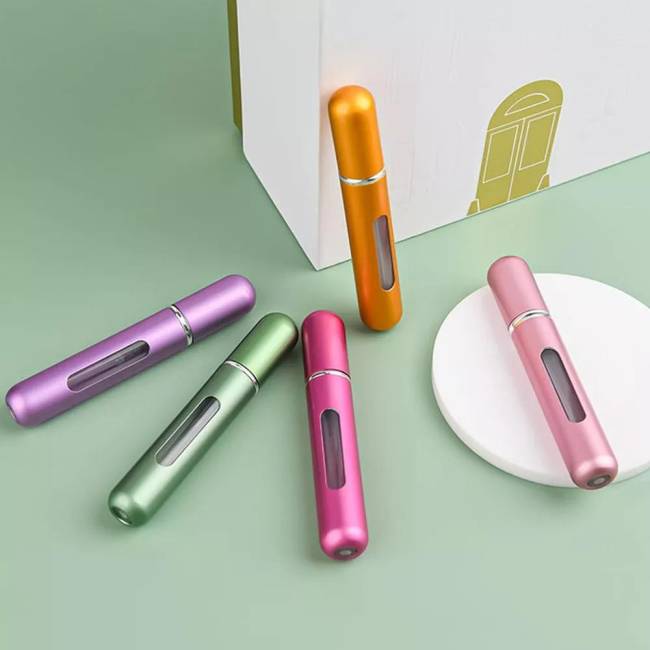 Prenosný parfumový atomizér - plniteľný flakón