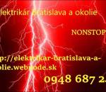 Elektrikár Bratislava NONSTOP